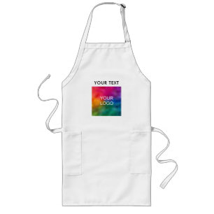 Upload Your Business Company Logo Here Add Text Long Apron