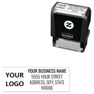 Upload Your Company Logo Add Name Address Stamp
