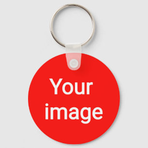 Upload Your Custom Image – Personalized Graphic Keychain