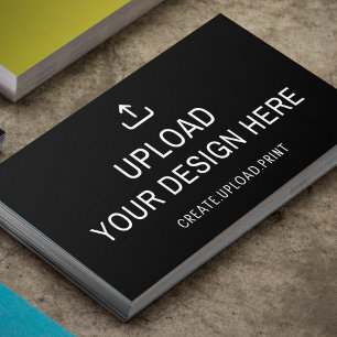 Upload Your Design Here Business Card