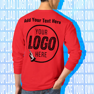 Upload Your Favourite Photo Logo Image Text Custom T-Shirt