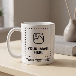 Upload Your Image and Text Coffee Mug