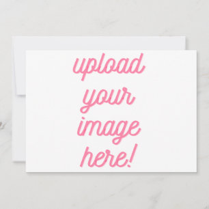 Upload Your Image or logo here Customizable Holiday Card