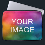 Upload Your Image Photo Logo Add Text Template Laptop Sleeve<br><div class="desc">Upload Your Image Photo Picture Business Company Logo Here Add Text Template Elegant Modern Neoprene 13 inch Laptop Sleeve.</div>