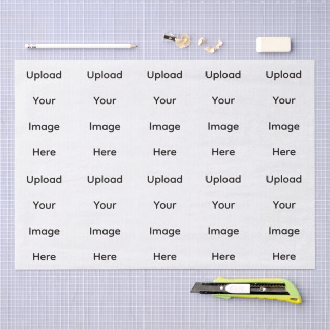 Upload Your Image Template Decoupage Tissue Paper (Craft)