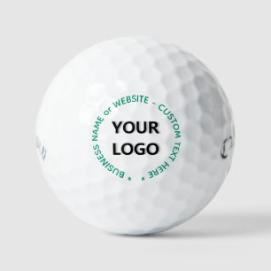 Upload Your Logo Add Text Branded Golf Balls Stamp