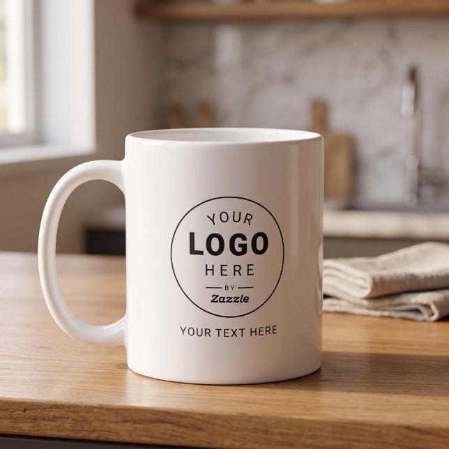 Upload Your Logo Coffee Mug (Creator Uploaded)