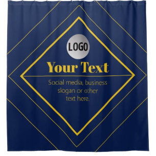 Upload Your Logo & Customizable Text Design