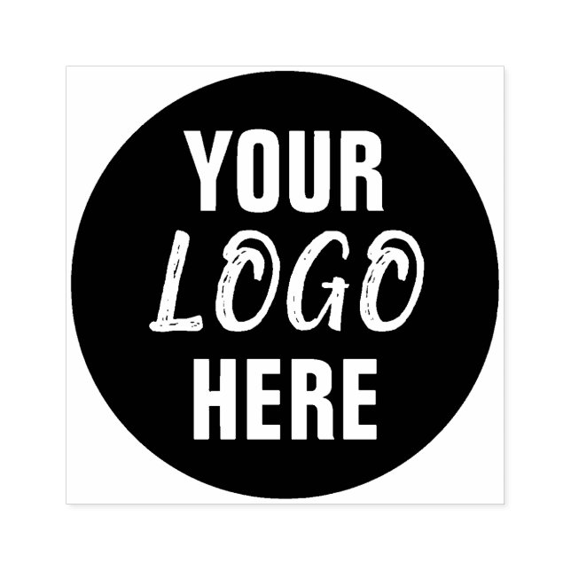 Upload Your Logo Or Image Square Rubber Stamp (Imprint)