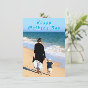 Upload Your Mom Photo Mother's Day Card