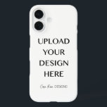 Upload Your Own Design  iPhone 16 Case<br><div class="desc">Can't find something you love or to fit the exact need? Upload your own sayings or images to create exactly what you are looking for!</div>
