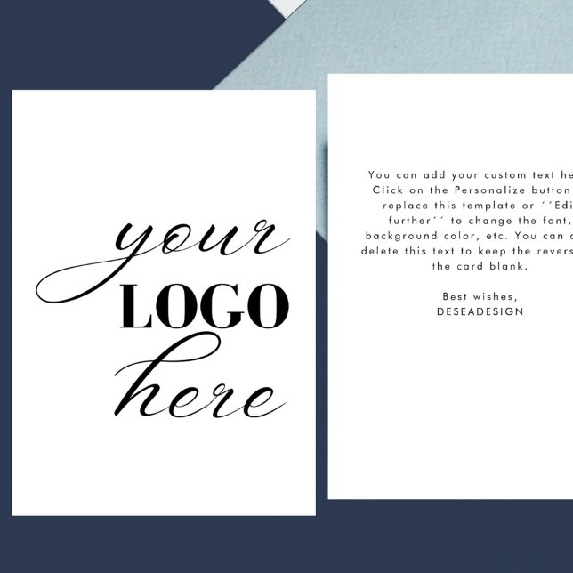 Upload Your Own Design Here 5" x 7" Portrait Card (Creator Uploaded)