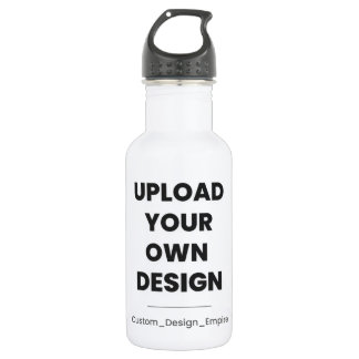 Upload Your Own Design Here | Custom Template 532 Ml Water Bottle