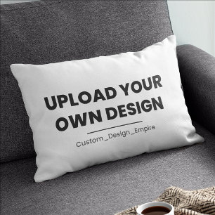 Upload Your Own Design Here Custom Template Accent Pillow
