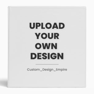 Upload Your Own Design Here   Custom Template Binder