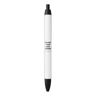 Upload Your Own Design Here   Custom Template Black Ink Pen