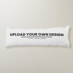 Upload Your Own Design Here   Custom Template Body Pillow