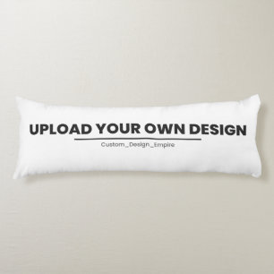Upload Your Own Design Here Custom Template Body Pillow