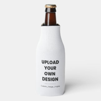 Upload Your Own Design Here | Custom Template Bottle Cooler