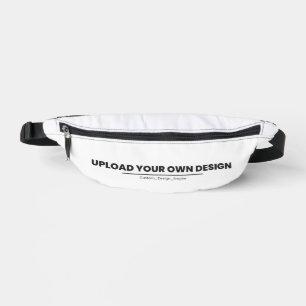 Upload Your Own Design Here   Custom Template Fanny Pack
