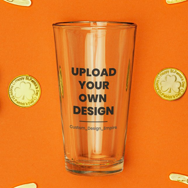 Upload Your Own Design Here | Custom Template Glass (Creator Uploaded)
