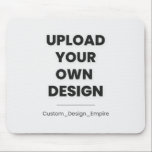 Upload Your Own Design Here | Custom Template Mouse Pad<br><div class="desc">Transform your ideas into reality ✨ Upload your own design, photo, or logo and create something truly one-of-a-kind! Whether it’s a gift, branding item, or personal artwork—this custom template lets you bring your vision to life instantly. 🎨📸 Just upload → adjust → order. Fast, easy, and made exactly your way....</div>