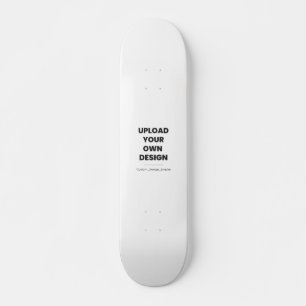 Upload Your Own Design Here   Custom Template Skateboard