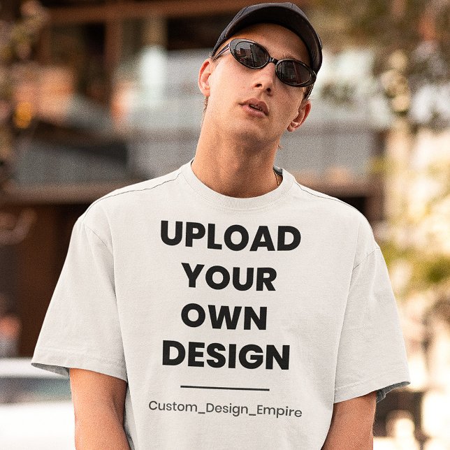 Upload Your Own Design Here | Custom Template T-Shirt (Creator Uploaded)
