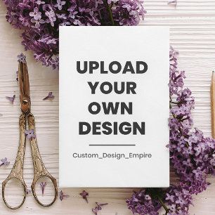 Upload Your Own Design Here   Custom Thank You Card
