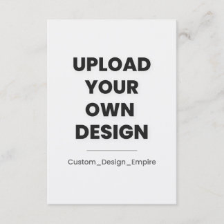 Upload Your Own Design Here | Template Invitation