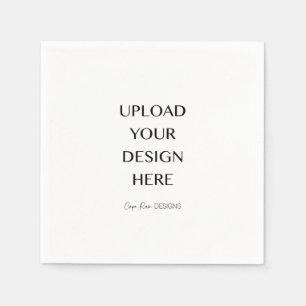 Upload Your Own Design Napkin