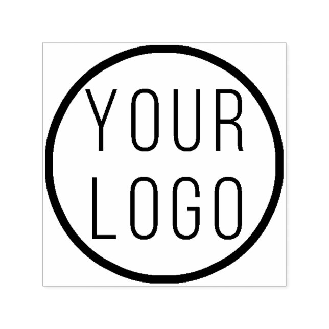 Upload Your Own Logo | Custom Business Branding Self-inking Stamp (Design)