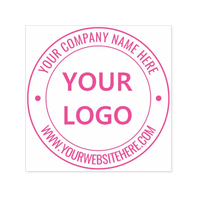 Upload Your Own Logo Stamp Example Add Name Info (Design)