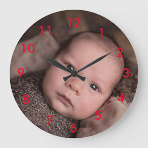 Upload your own photo Acrylic Wall Clock