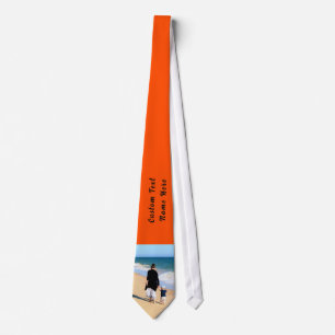 Upload Your Own Photo Neck Tie Add Custom Text