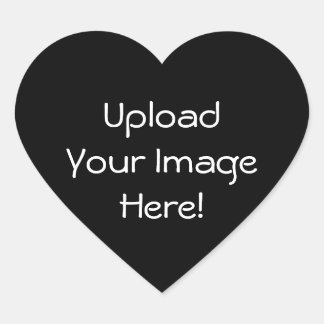 Upload-Your-Own-Photo Stickers (Heart-shaped)