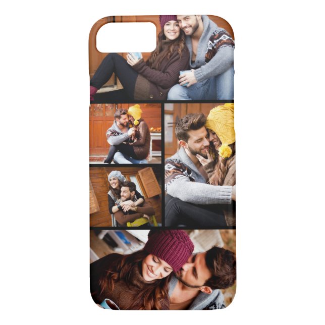 Upload Your Own Photos | Custom Photo Collage Case-Mate iPhone Case (Back)