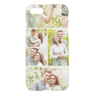 Upload Your Own Photos   Custom Photo Collage iPhone SE/8/7 Case