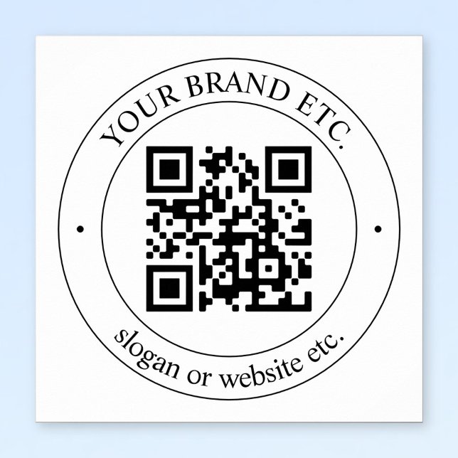 Upload Your Own QR Code & Customizable Text Poster (Creator Uploaded)