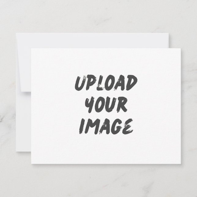 Upload your own Wedding RSVP Card (Front)