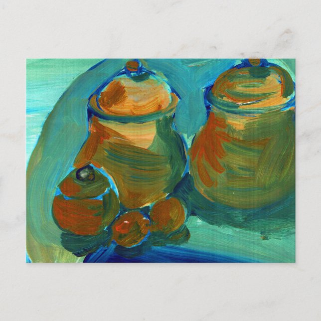 Upload Your Painting | Turn Custom Art Image to  Postcard (Front)