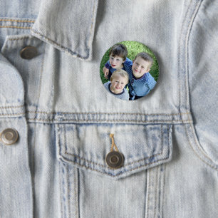 Upload your photo 2 inch round button