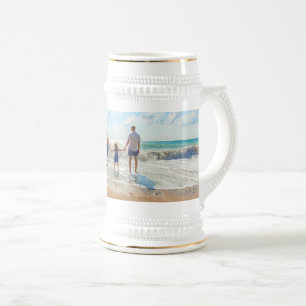 Upload Your Photo Beer Stein Personalized Gift