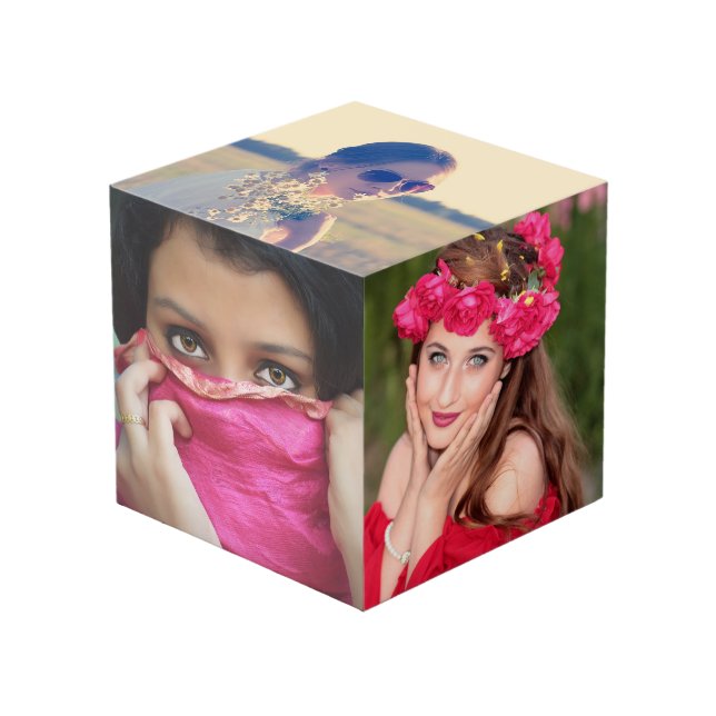 Upload your photo cube (Front Angled)