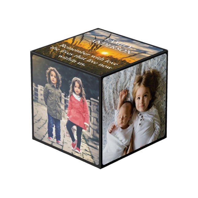 Upload your photo cube (Front Angled)