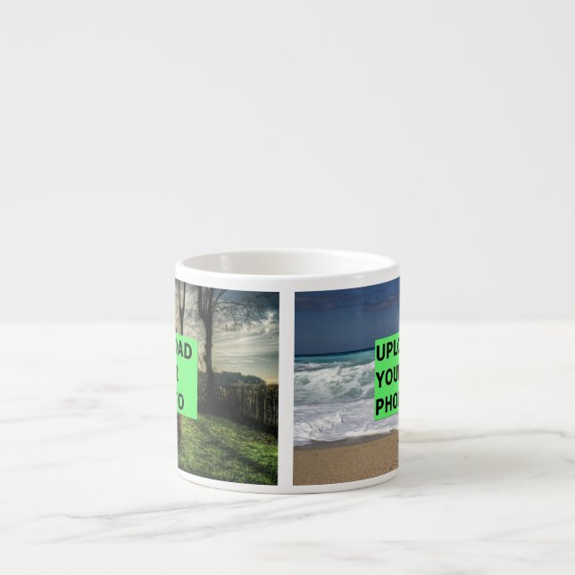 Upload your photo espresso cup (Front)