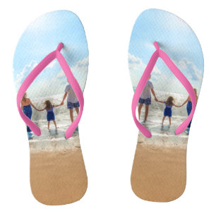 Upload Your Photo Flip Flops Personalized Gift
