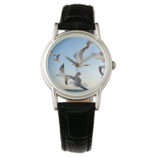 Upload your photo, flying birds,  ladies watch