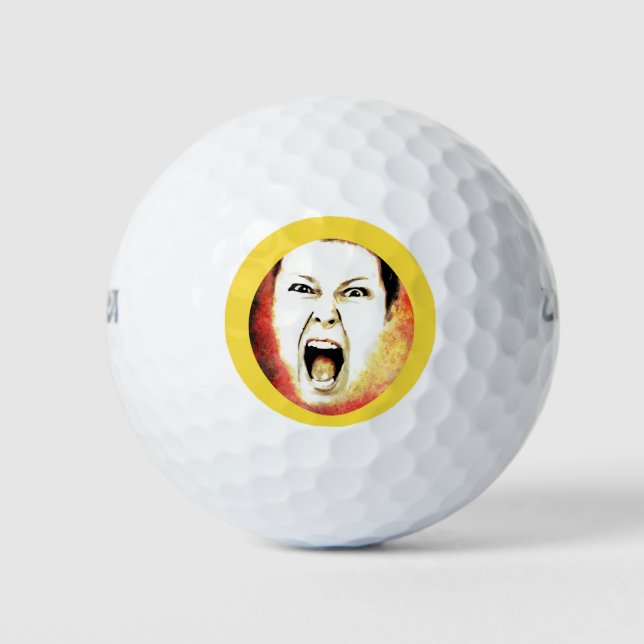 Upload your photo golf balls (Front)