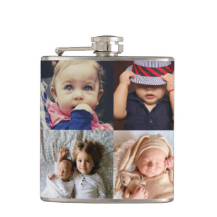 Upload your photo hip flask